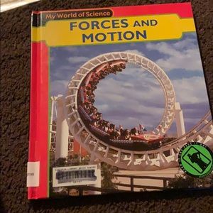 I’m selling a book about forces and motion